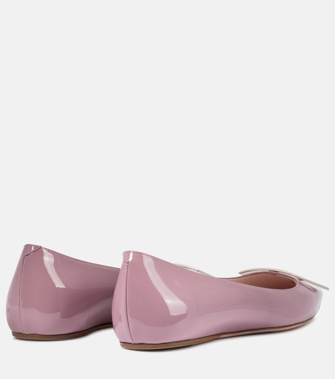 Trompette patent leather ballet flats | Roger Vivier
