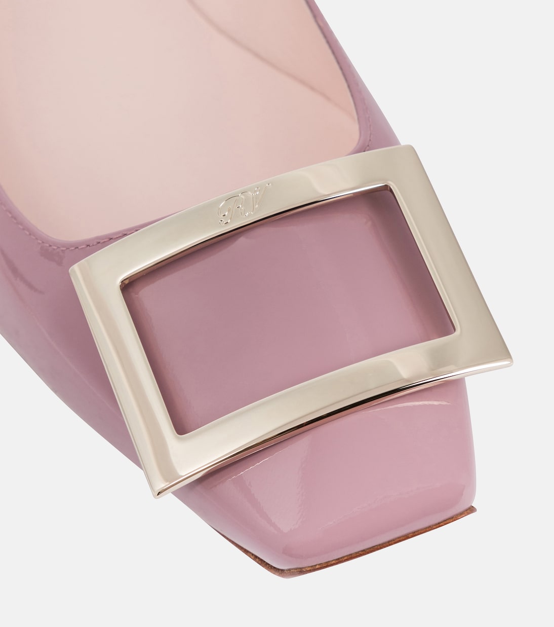 Trompette patent leather ballet flats | Roger Vivier