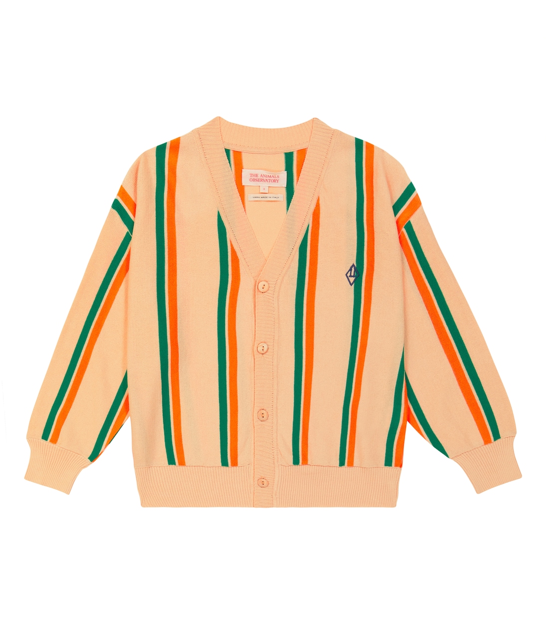 Racoon striped cardigan | The Animals Observatory