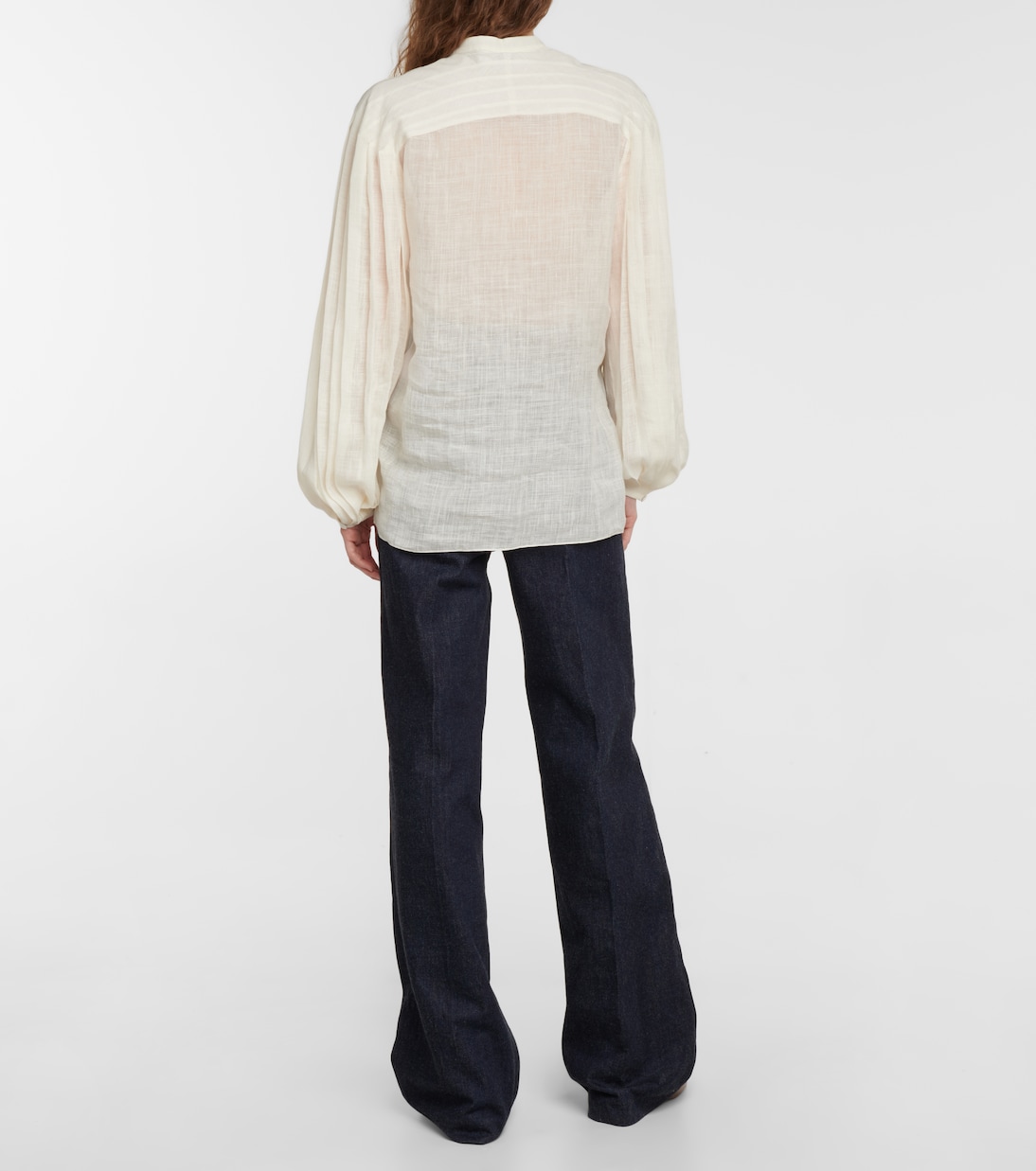 Bluse Anni aus Leinen und Seide | Gabriela Hearst