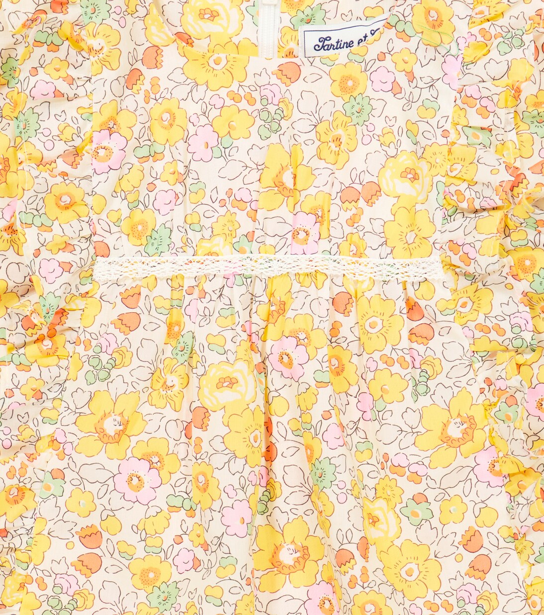 Floral cotton top | Tartine et Chocolat
