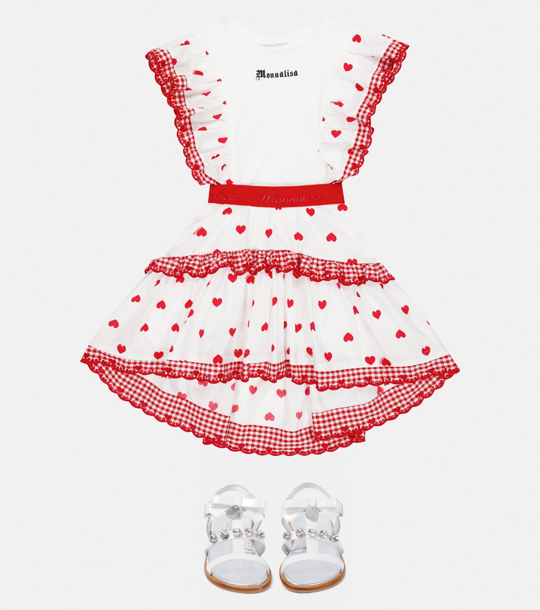 Jupe imprimée en coton | Monnalisa