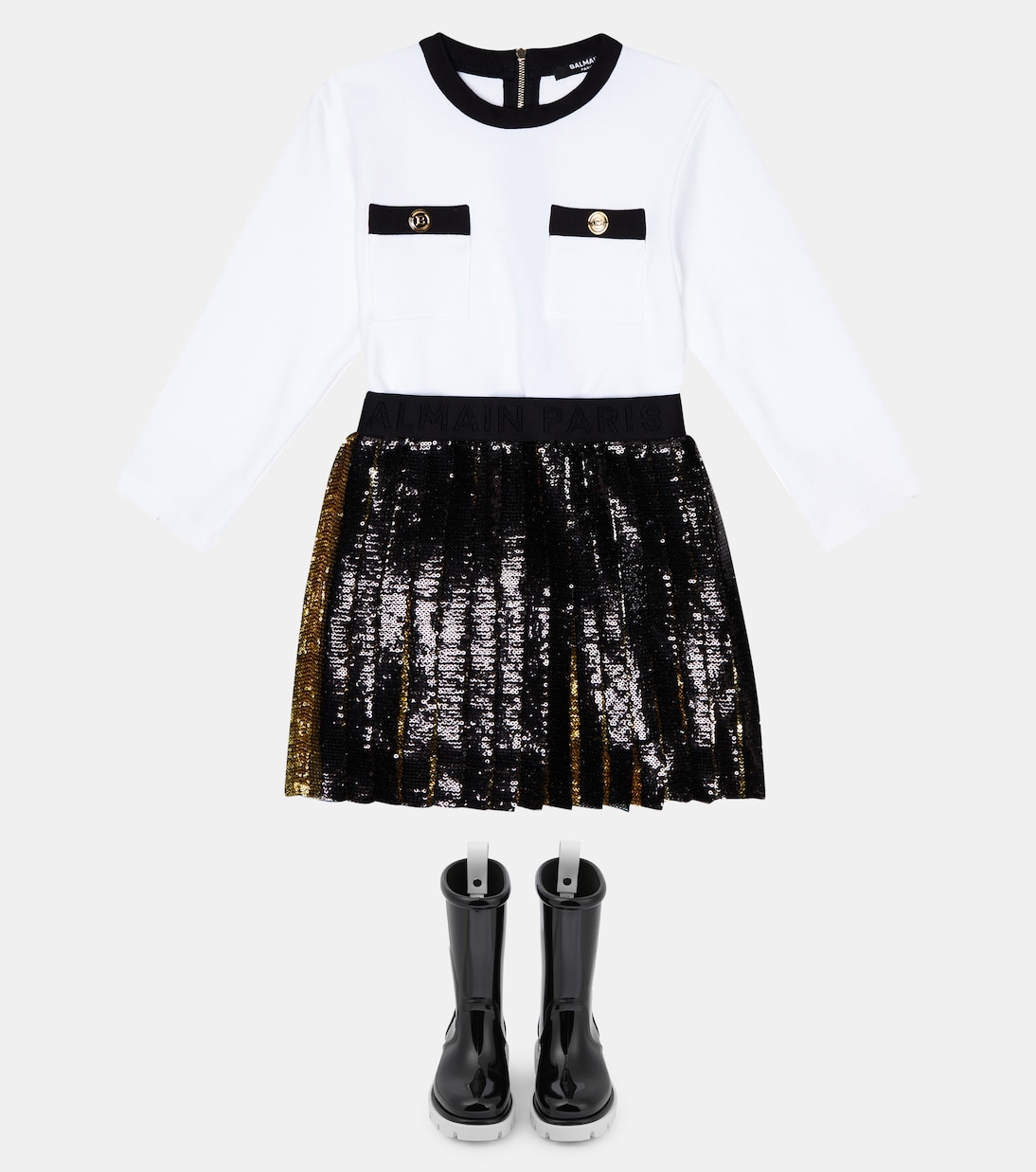 Toy Pluie rubber boots | Christian Louboutin Kids