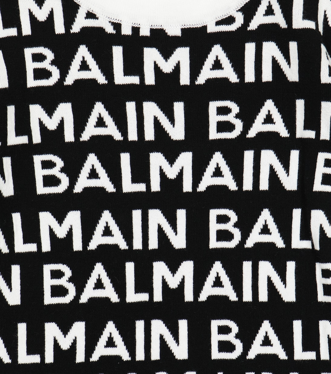 Robe en coton à logo | Balmain Kids