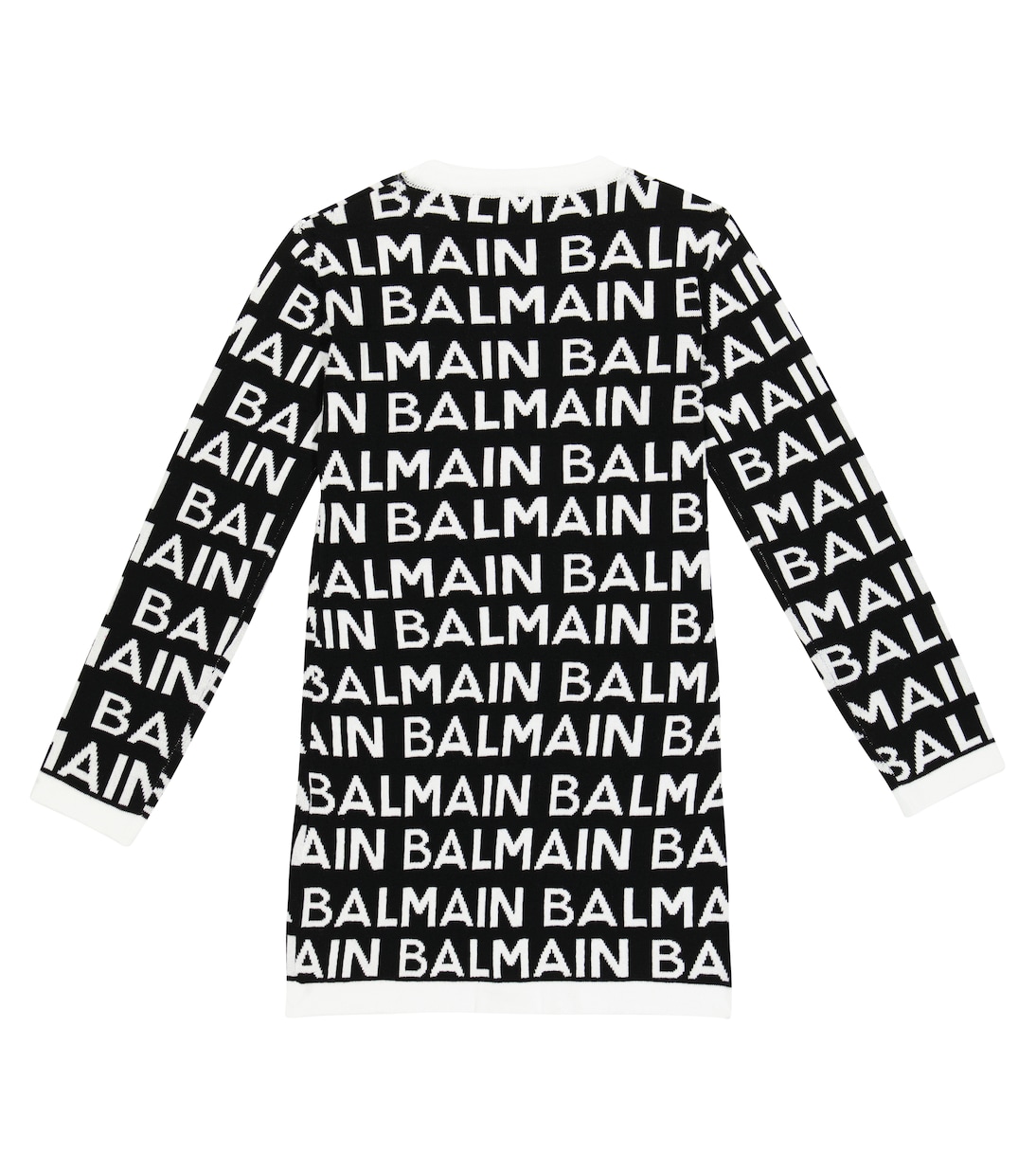 Robe en coton à logo | Balmain Kids