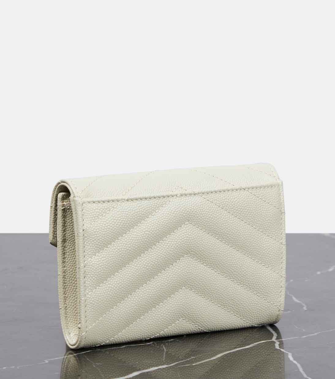 Cassandre leather wallet | Saint Laurent