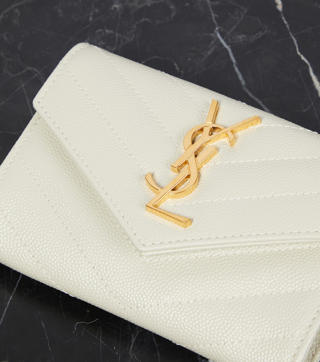 Cassandre leather wallet | Saint Laurent