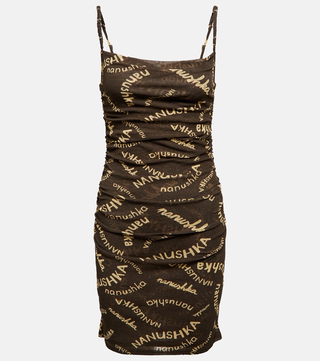 Robe Adie à logo | Nanushka