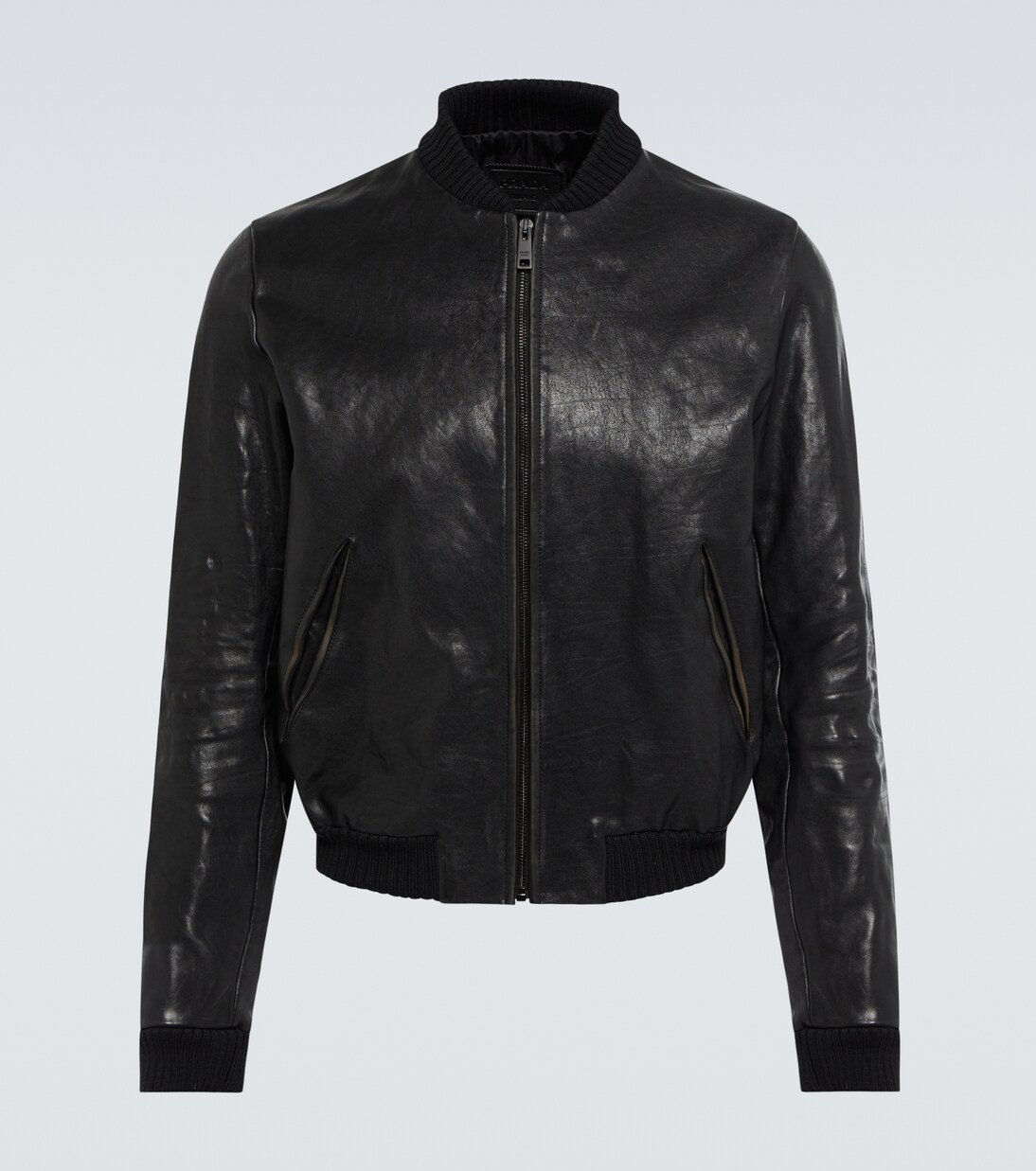 Bomber leather jacket | Prada