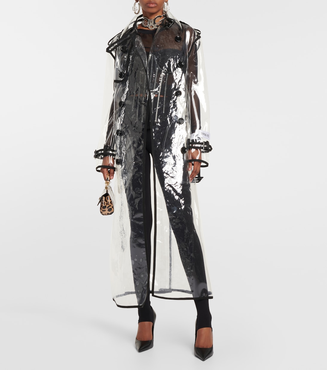 x Kim gabardina de PVC transparente | Dolce&Gabbana