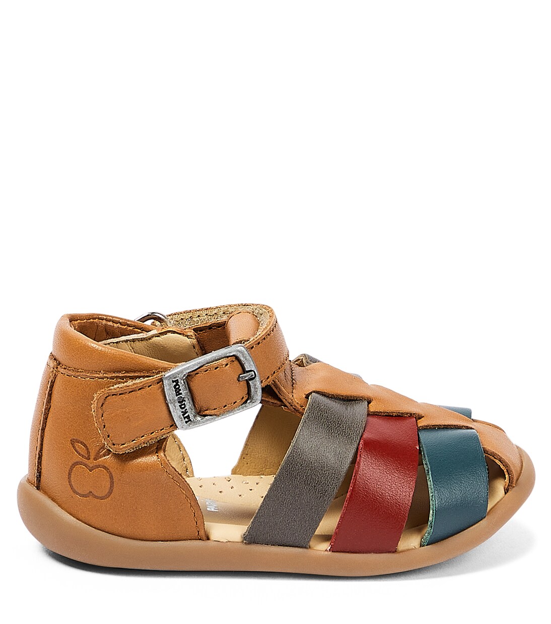 Bebé - sandalias Stand-Up Papy de piel | Pom d'Api