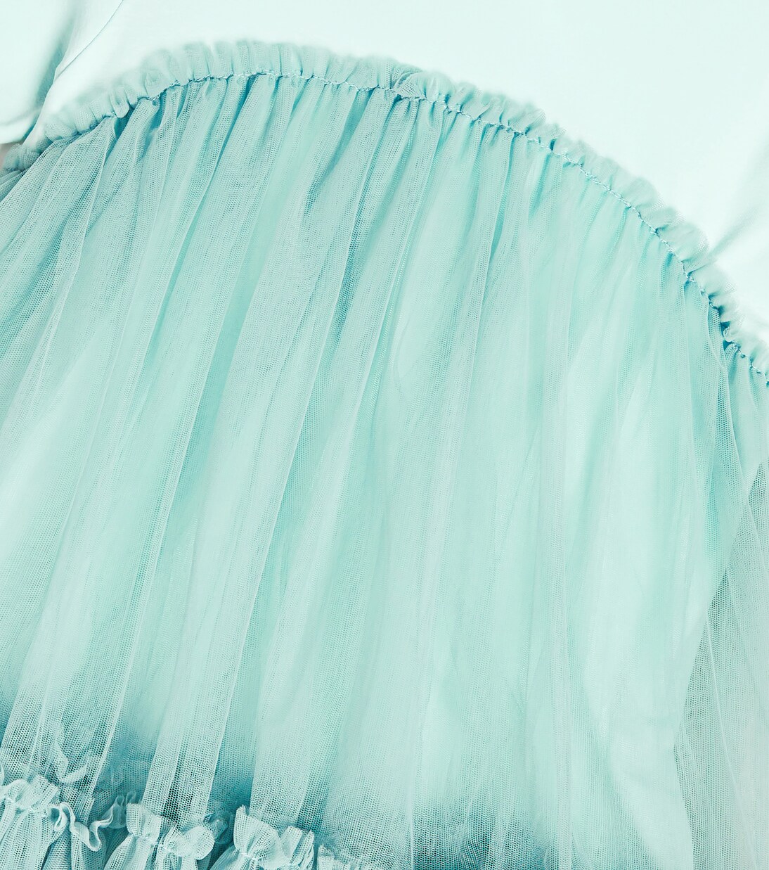 Tiered tulle dress | Caroline Bosmans