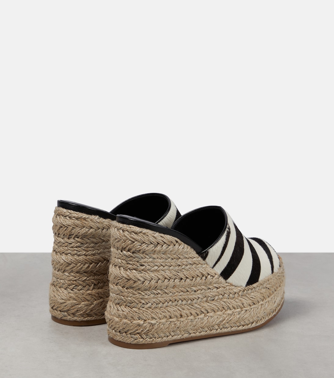 Wedge-Pantoletten Ariella aus Kalbshaar | Christian Louboutin