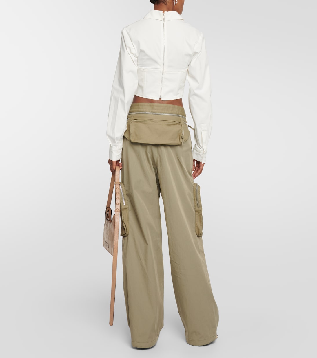 Pantalon cargo en coton mélangé | Dion Lee
