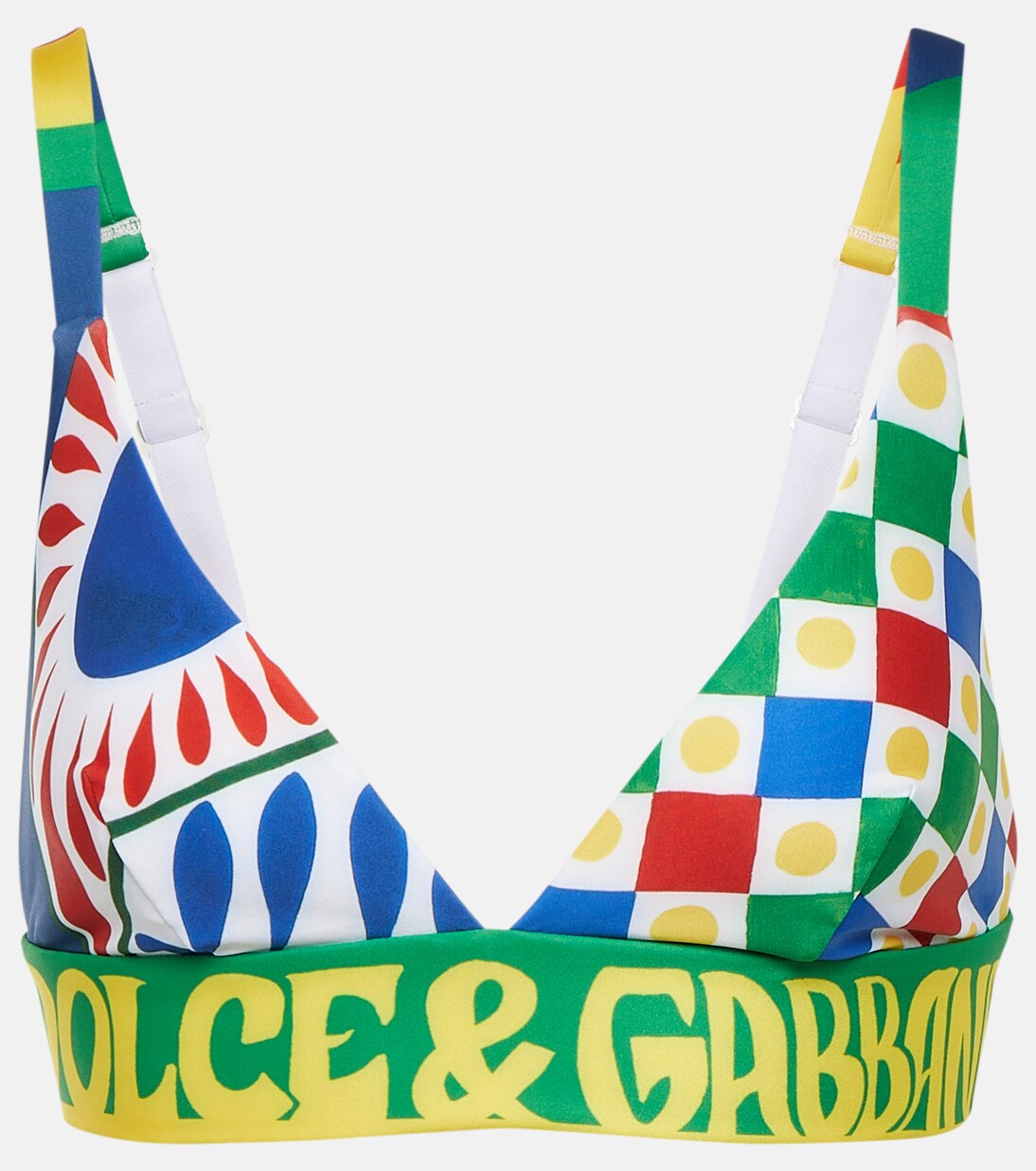 Bedrucktes Bralette aus Jersey | Dolce&Gabbana