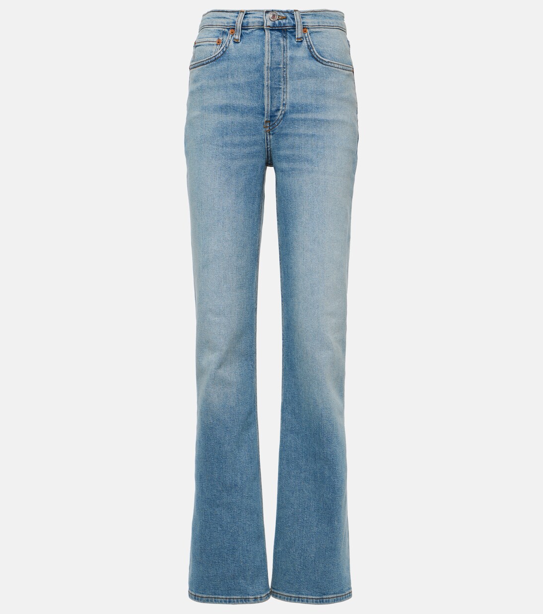 Jeans acampanados 70s de tiro alto | Re/Done