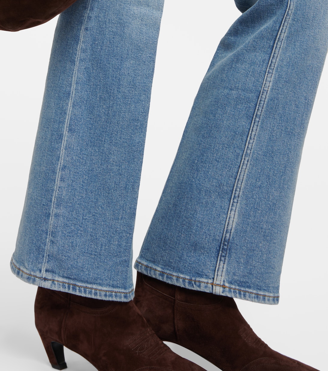 Jeans acampanados 70s de tiro alto | Re/Done