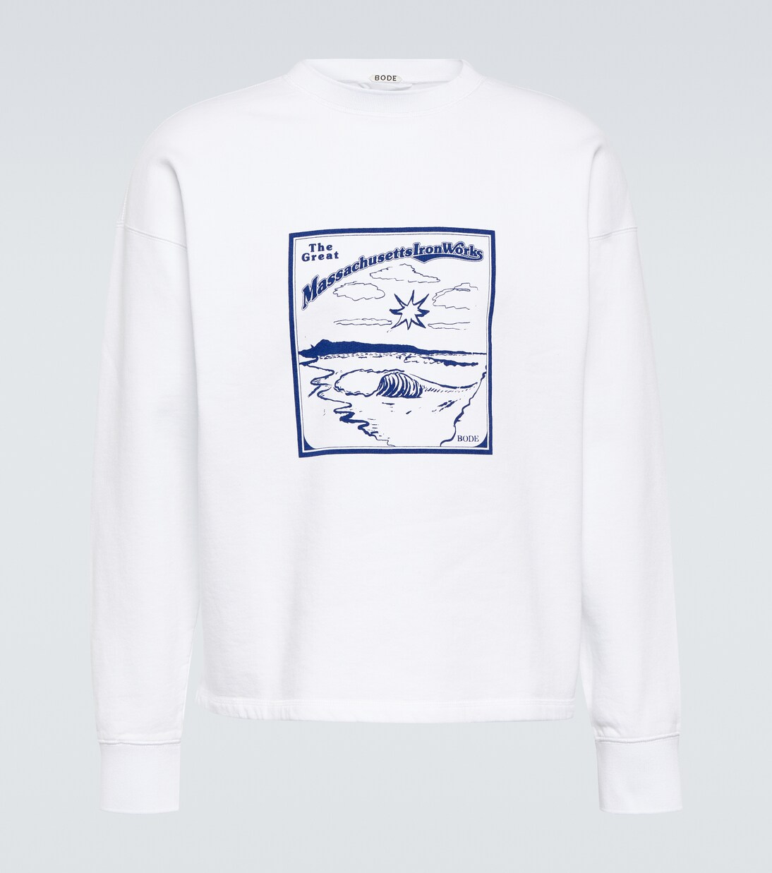 Sweatshirt Ironworks aus Baumwolle | Bode