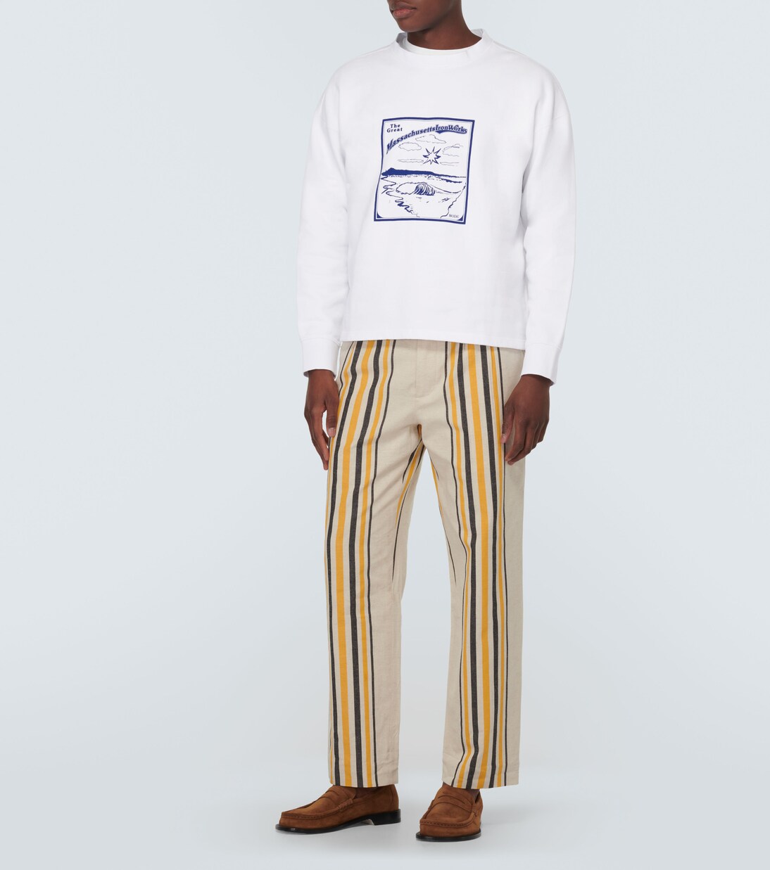 Sweatshirt Ironworks aus Baumwolle | Bode