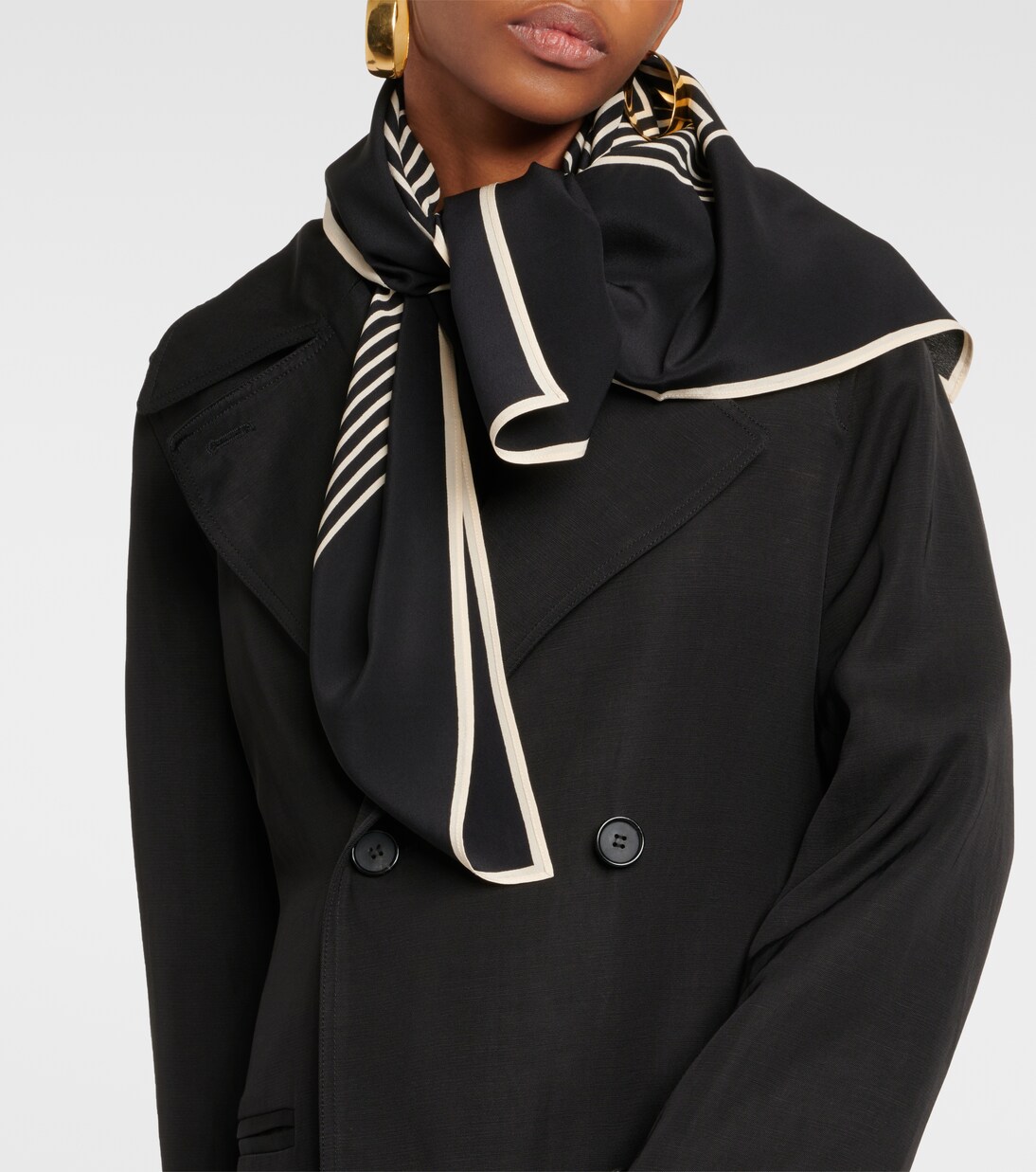 Printed silk scarf | Toteme