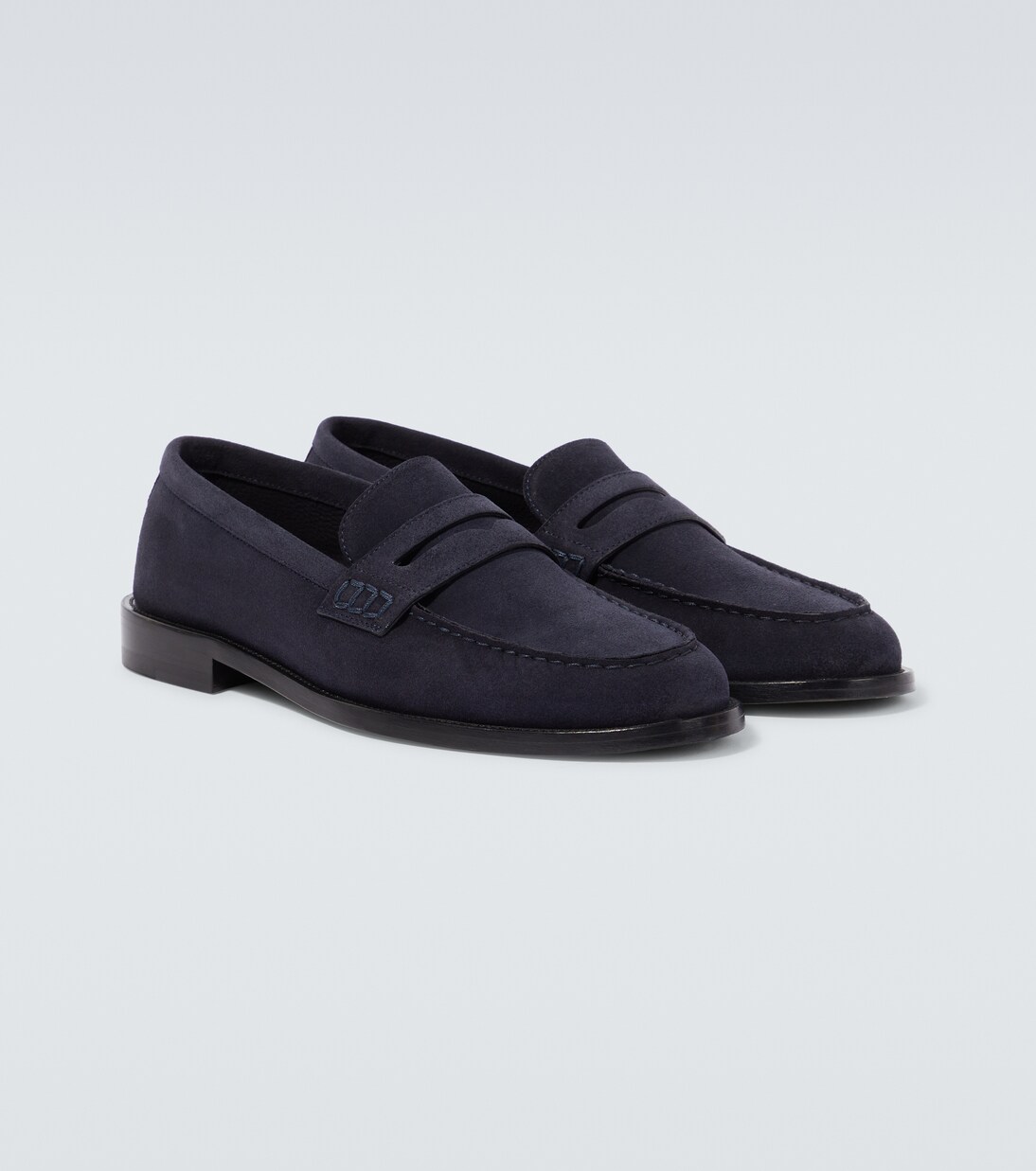 Perry suede penny loafers | Manolo Blahnik