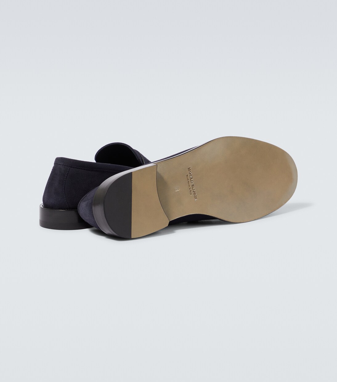 Perry suede penny loafers | Manolo Blahnik