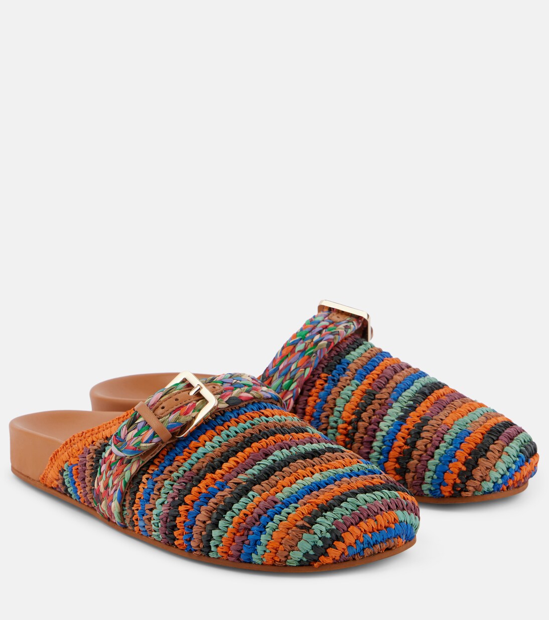 Mules Quinta en raphia | Clergerie