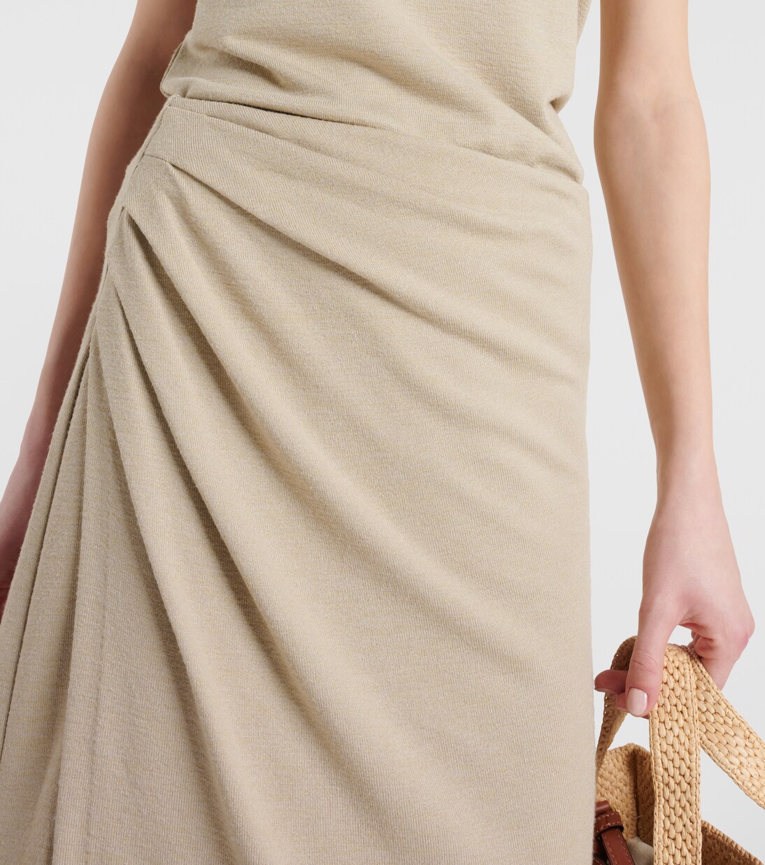 Jersey wrap skirt | Vince