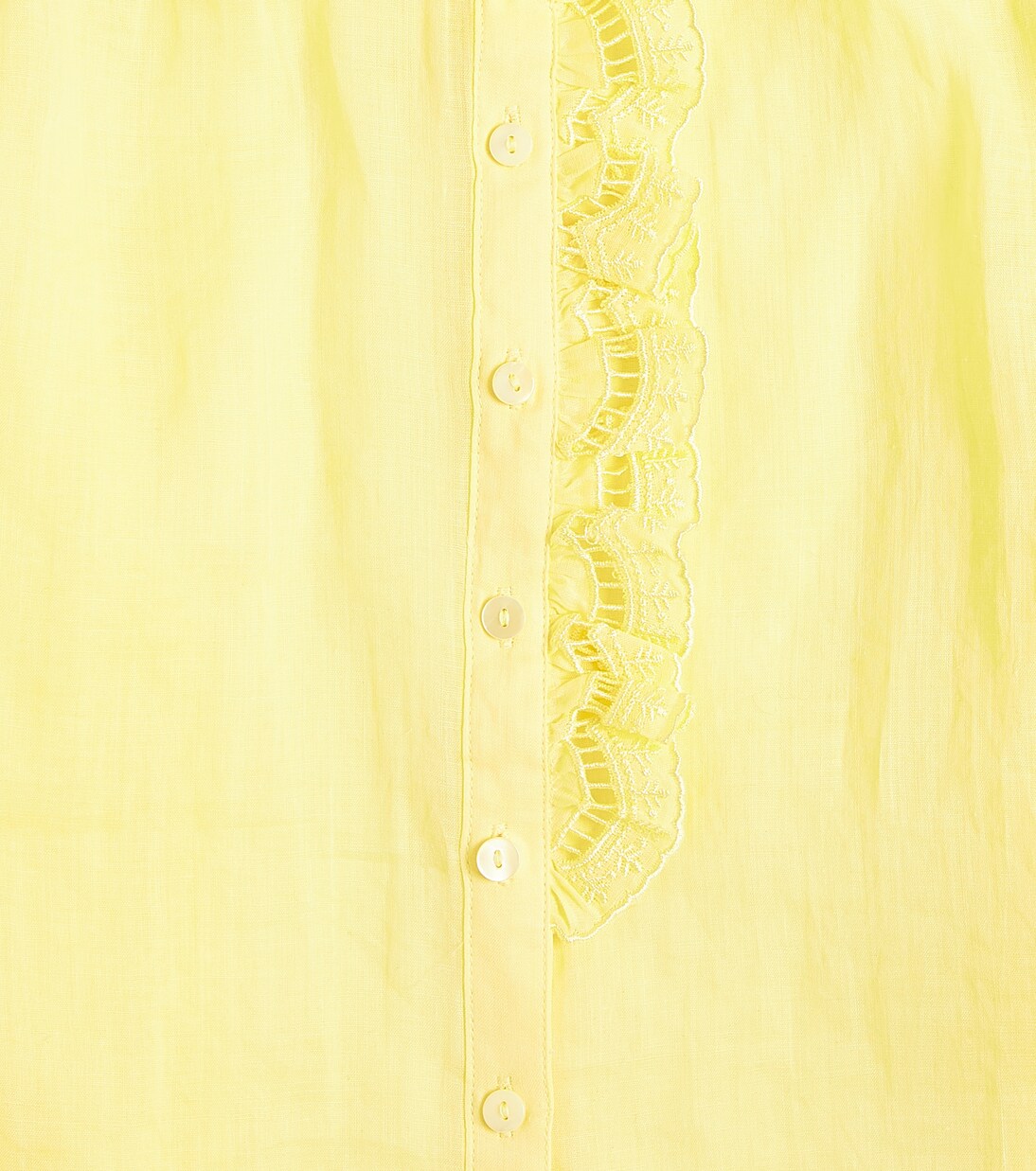 Embroidered linen shirt | Petite Amalie  