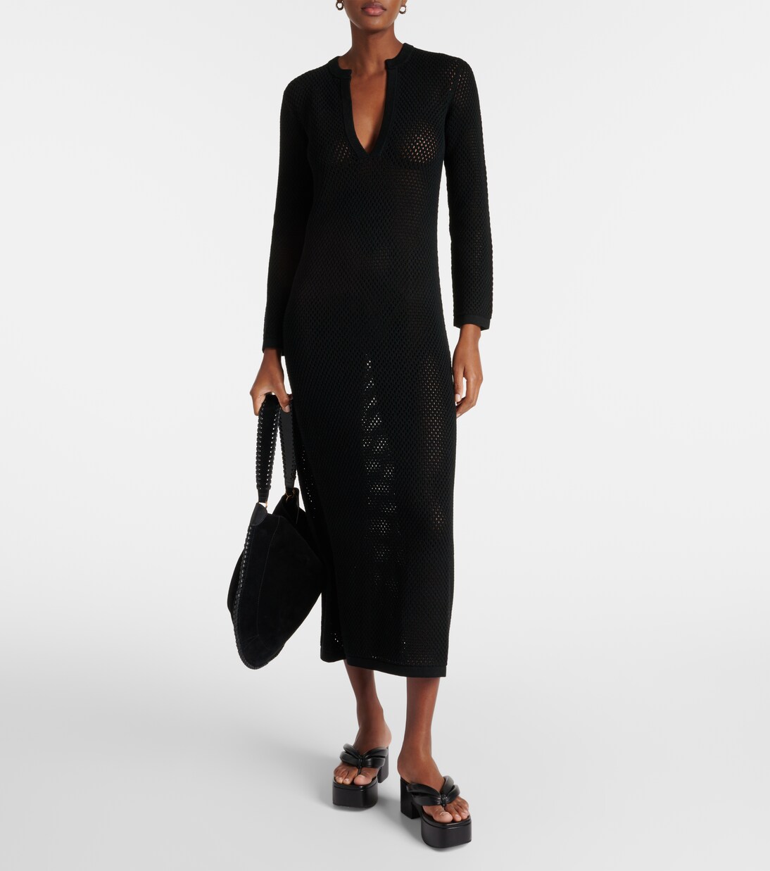 Robe longue Zera en coton | Nili Lotan