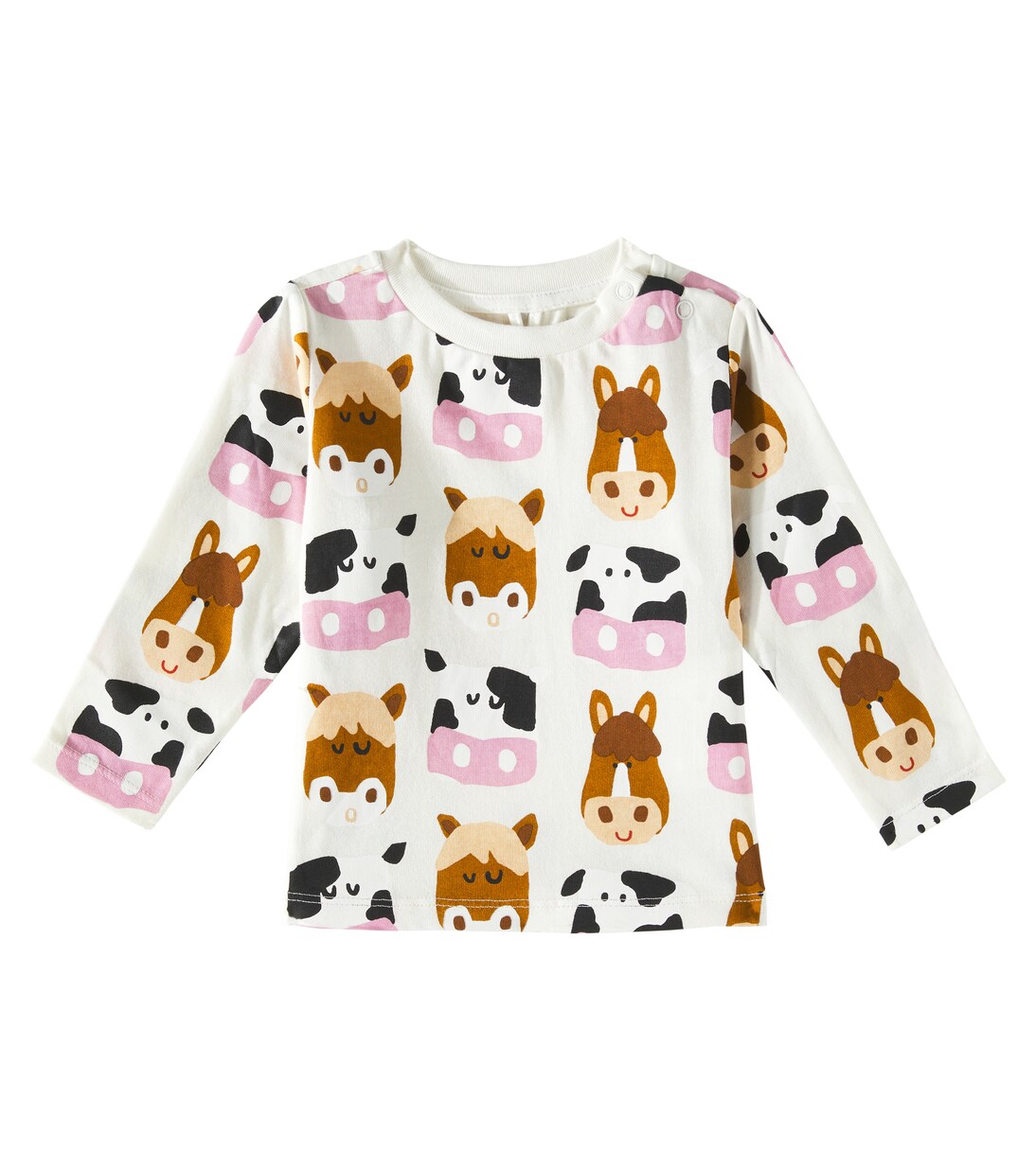 Printed cotton jersey top | Stella McCartney Kids