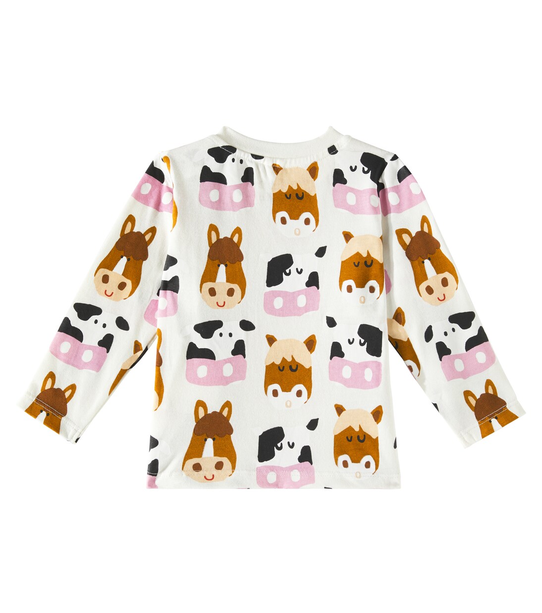 Printed cotton jersey top | Stella McCartney Kids