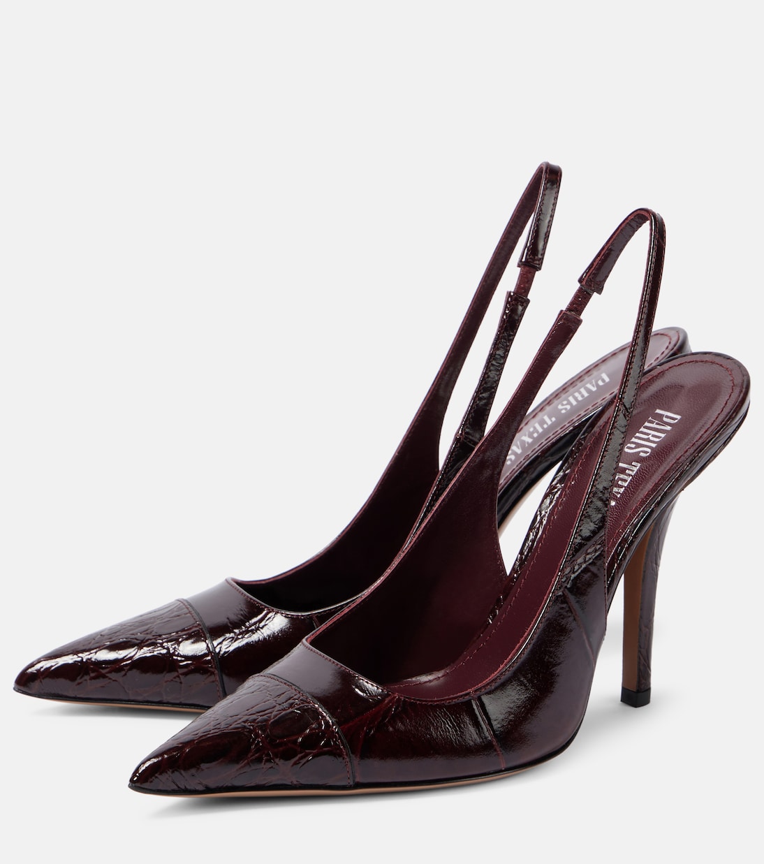 Pumps Miranda 105 in pelle stampata | Paris Texas