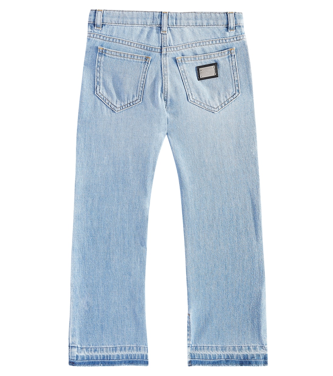 Jeans flared con logo | Dolce&Gabbana Kids