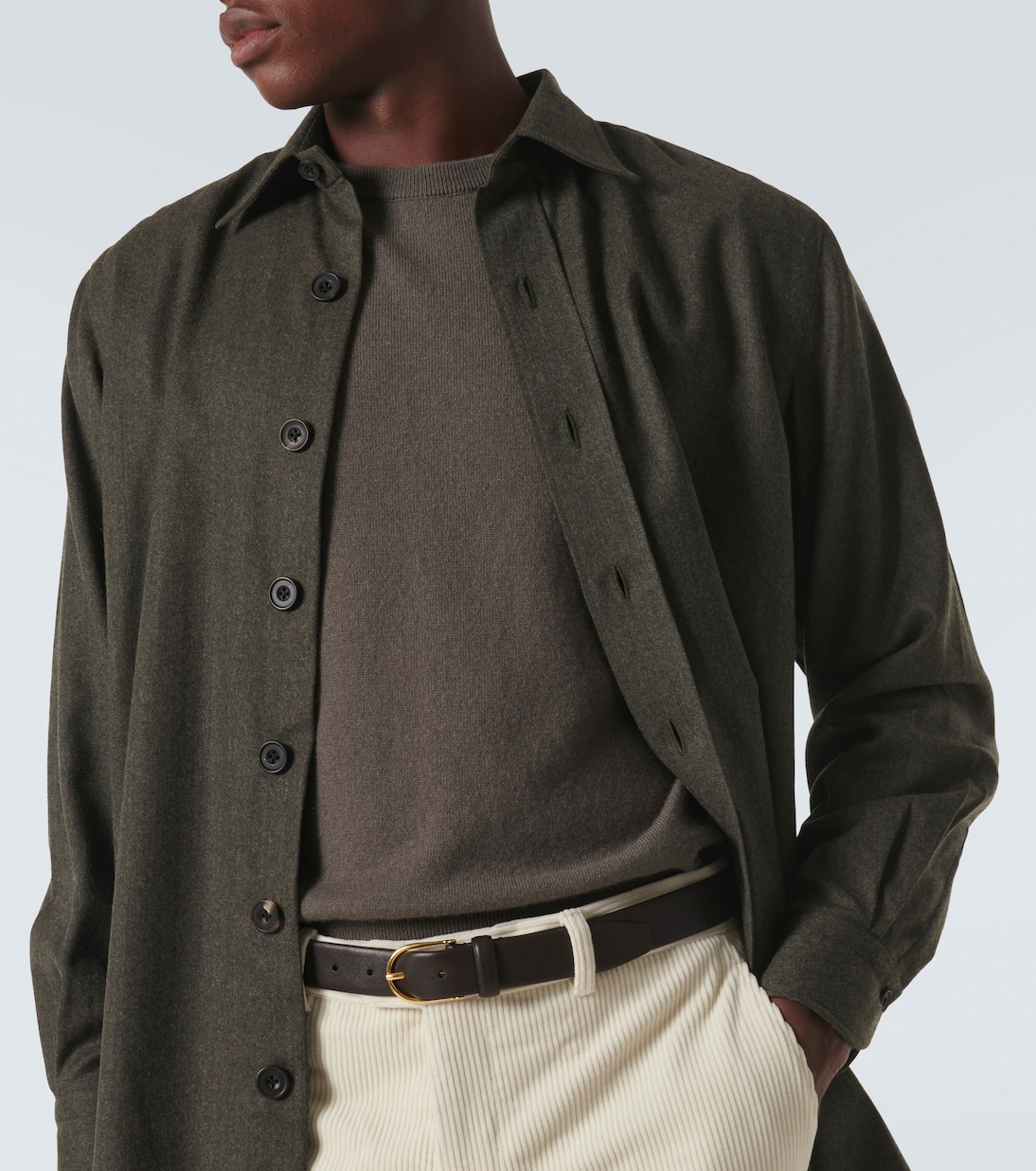 Gürtel aus Leder | Rubinacci