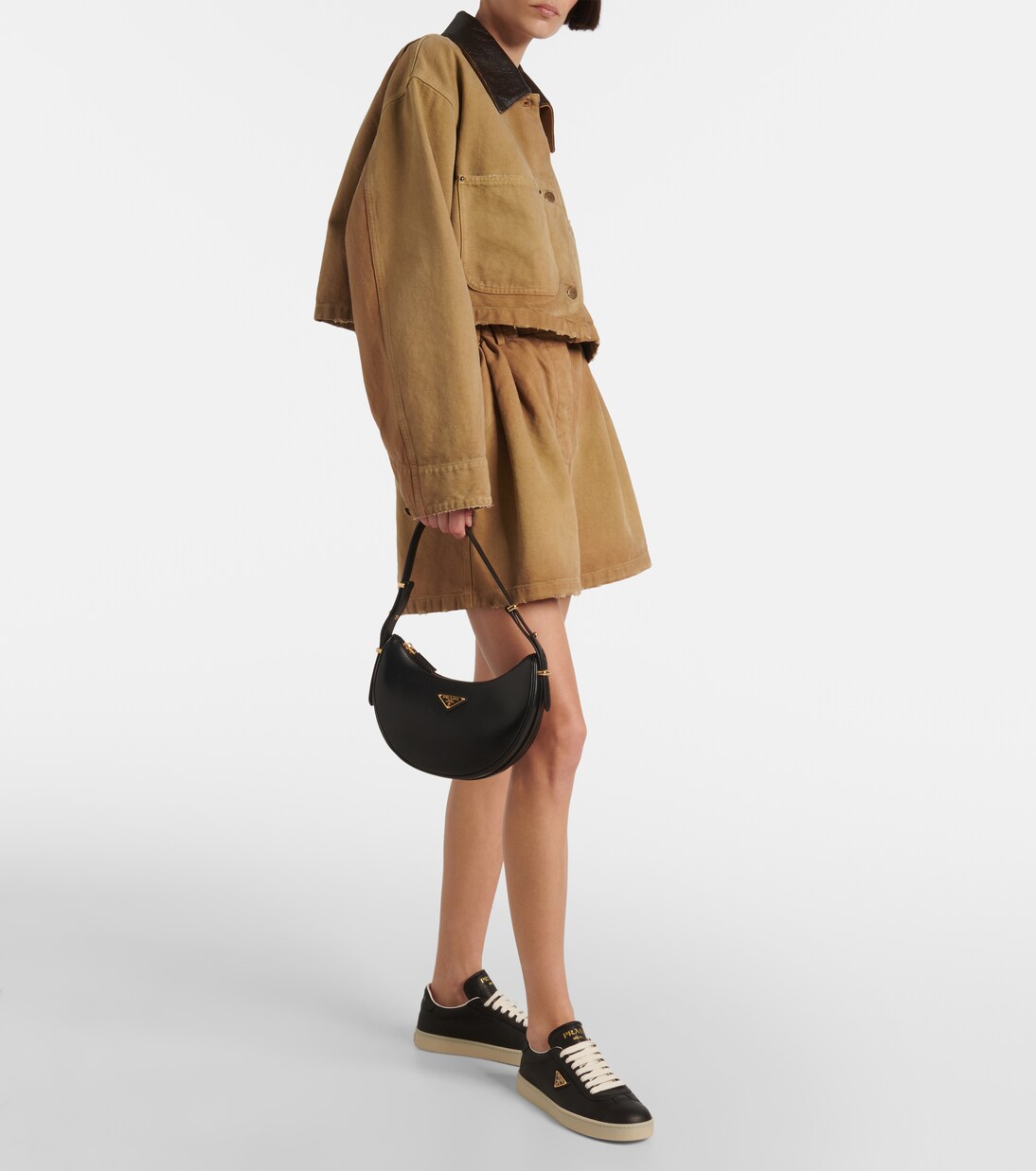 Sneakers aus Leder | Prada