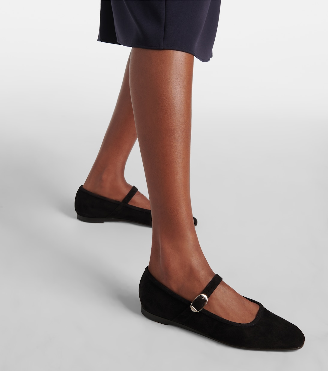 Suede Mary Jane flats | Le Monde Béryl