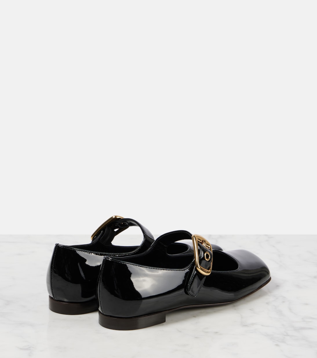 Mary-Jane-Ballerinas Polly aus Lackleder | Chloé