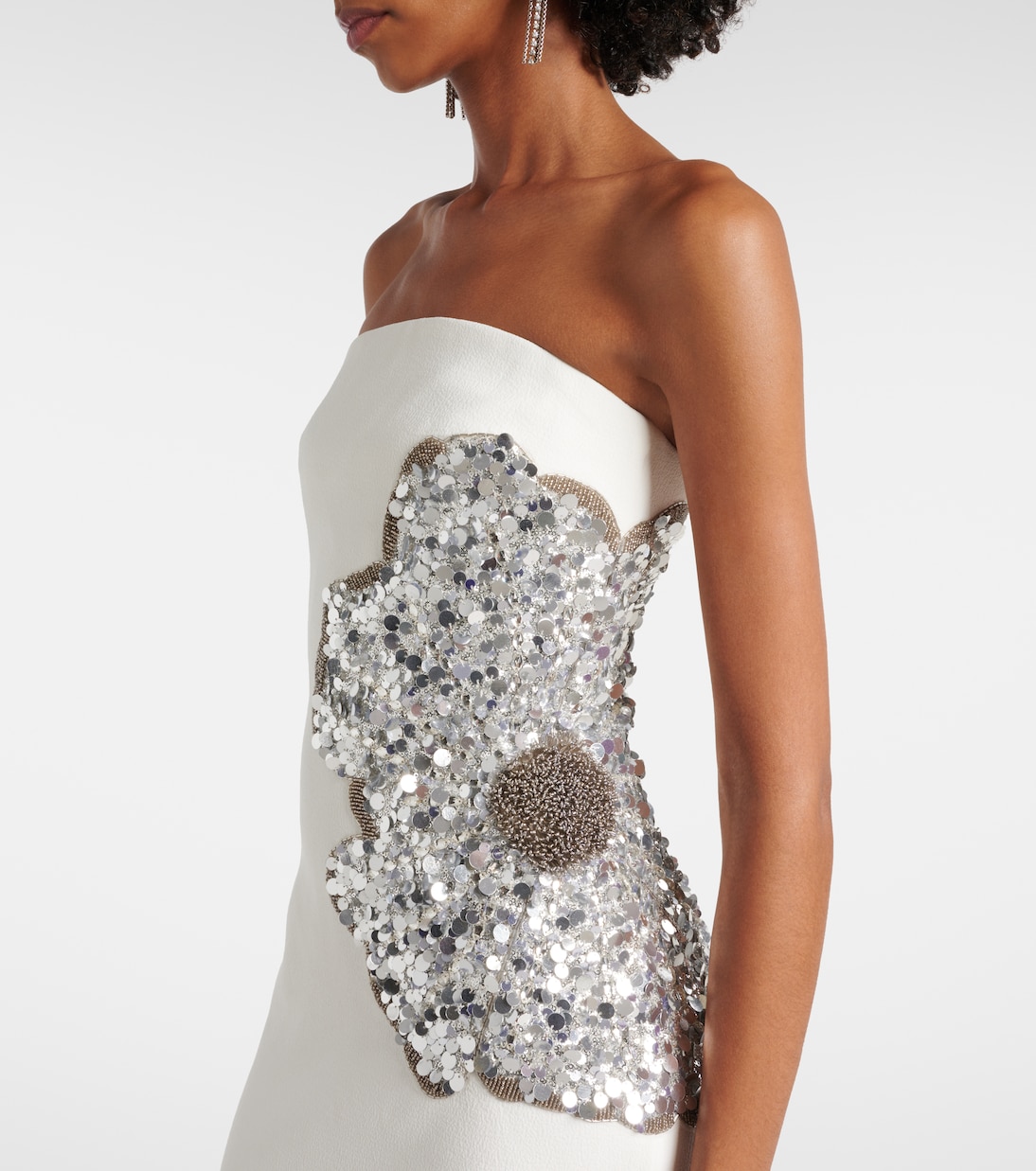 Layana strapless embellished gown | Rebecca Vallance