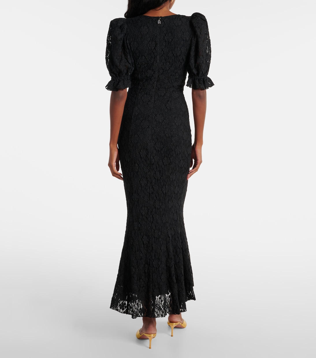 Abito lungo in pizzo | Rotate