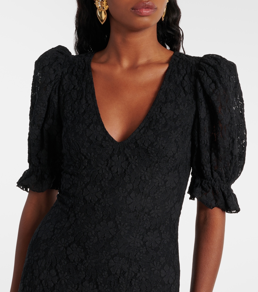 Abito lungo in pizzo | Rotate