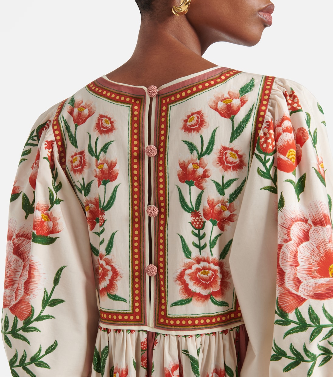 Robe longue Ainika à fleurs | Farm Rio