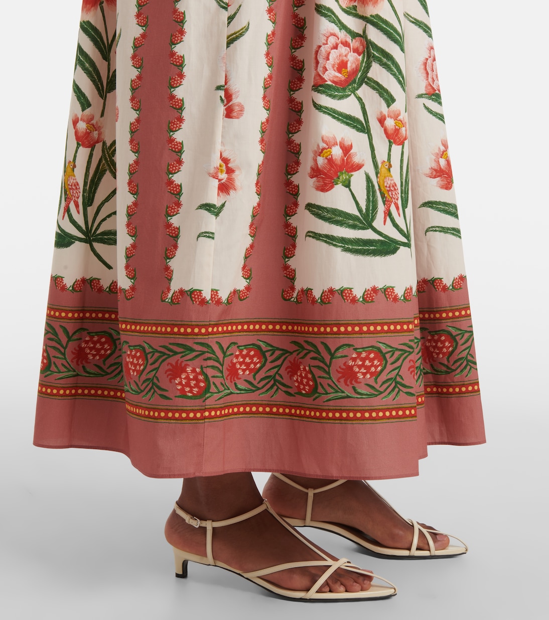 Robe longue Ainika à fleurs | Farm Rio