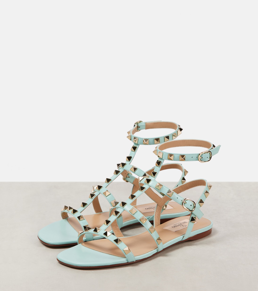 Rockstud Classic leather sandals | Valentino Garavani
