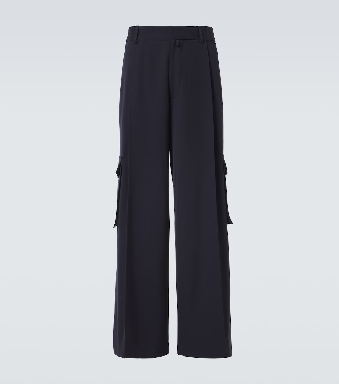 High-rise wool cargo pants | Dries Van Noten