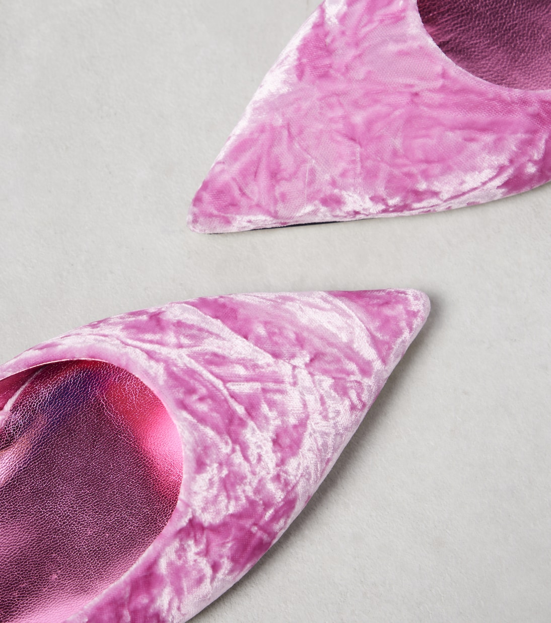 Love velvet ballet flats | Jimmy Choo