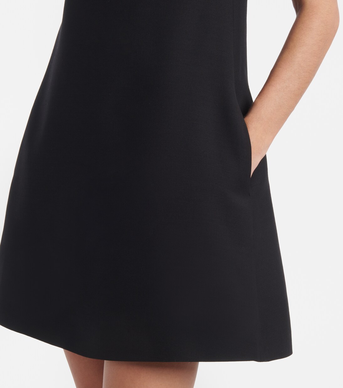 Crepe Couture embellished minidress | Valentino