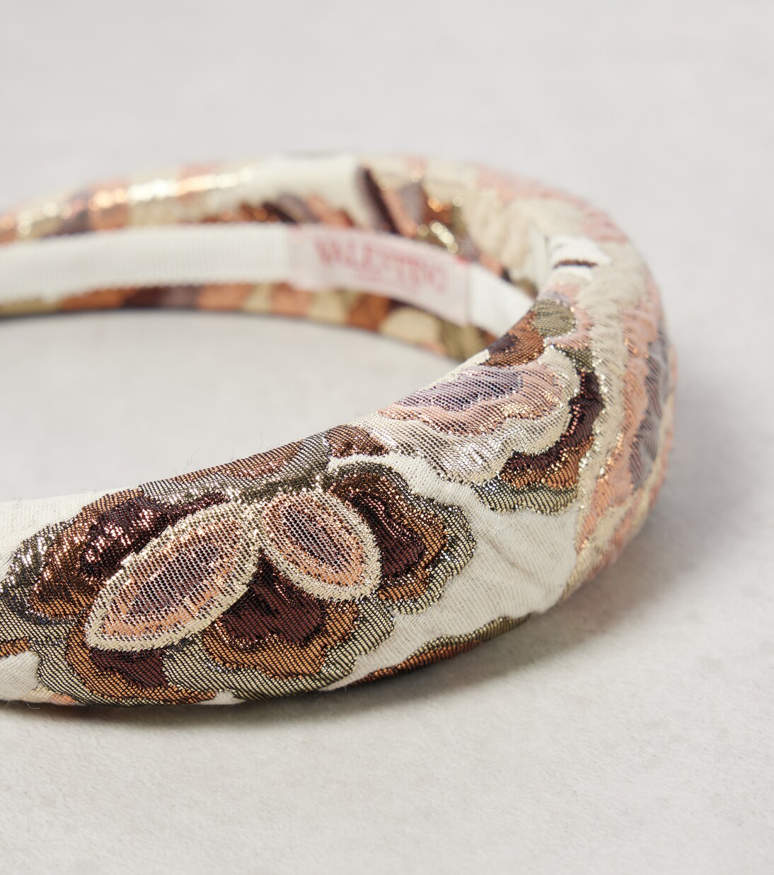 Diadema en jacquard de lamé | Valentino