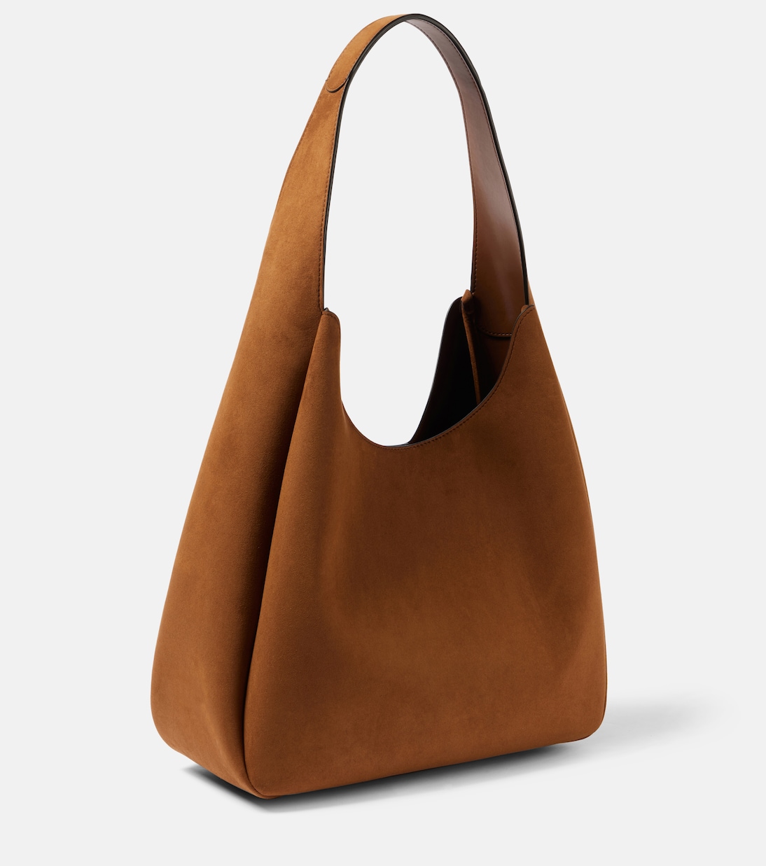 Sac Logo Large en daim synthétique | Stella McCartney