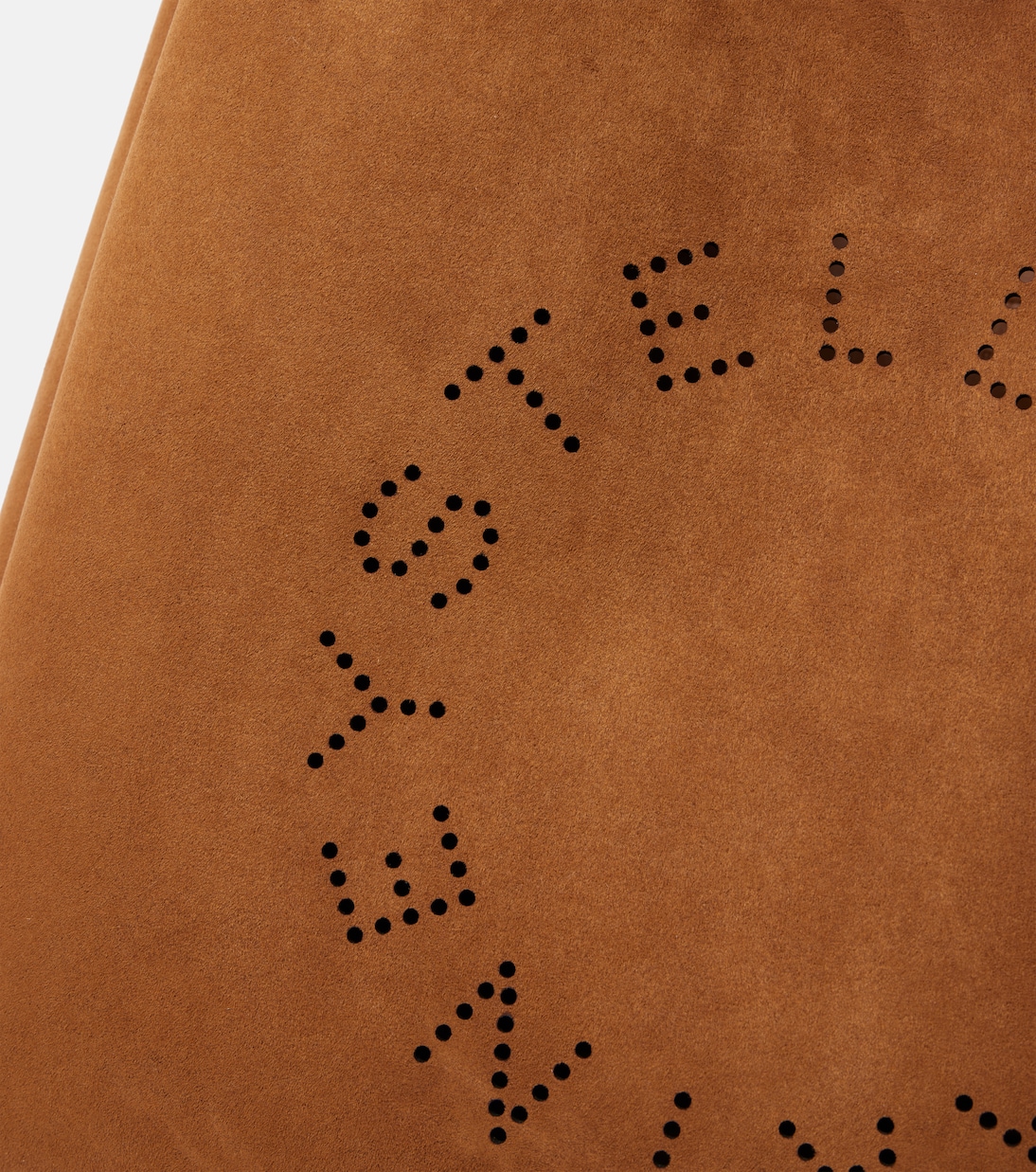 Sac Logo Large en daim synthétique | Stella McCartney